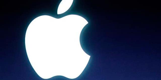 In this Tuesday, Oct. 4, 2011 file photo, an Apple logo is seen.