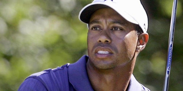 Tiger Woods is now ranked No. 3 in the world. Here, he watches his tee shot sail down the fairway on the back nine during the third round of the Deutsche Bank Championship golf tournament in Norton, Mass., Sunday, Sept. 2, 2007. Woods finished 10 under par heading into Monday's final round. (AP Photo/Stephan Savoia)