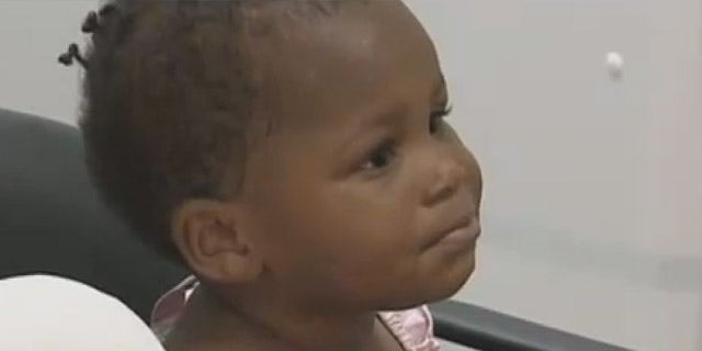 Aug. 20, 2012: Detroit police say this toddler was abandoned on a local street corner.