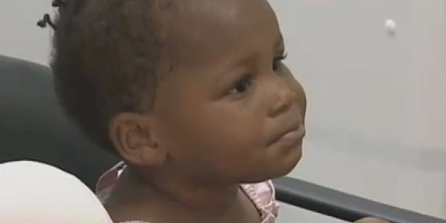 Aug. 20, 2012: Detroit police say this toddler was abandoned on a local street corner.