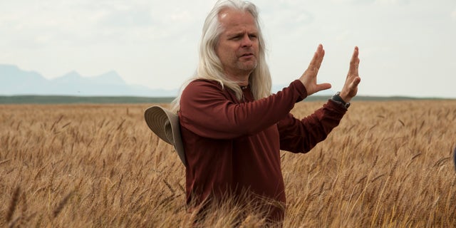 Cinematographer Claudio Miranda on the set of Disney's "Tomorrowland."