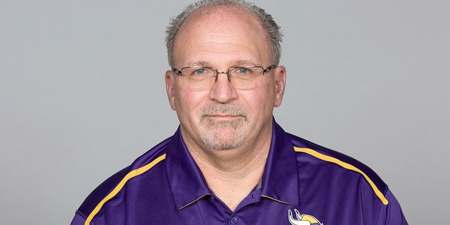 Tony Sparano was entering his third season as Minnesota Vikings offensive line coach.