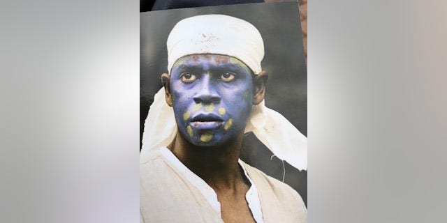 Jamal Toure at work. Toure is a Hootoo mystic in Savannah, Georgia, and says the Aug. 21, 2017 solar eclipse is an opportunity to bring Ameriac together.