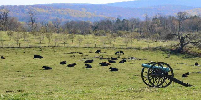 Nov. 6, 2011: Antietam National Battlefield in Sharpsburg, Md., is a serene setting once wracked by violence in the bloodiest one-day battle on U.S. soil - file photo.