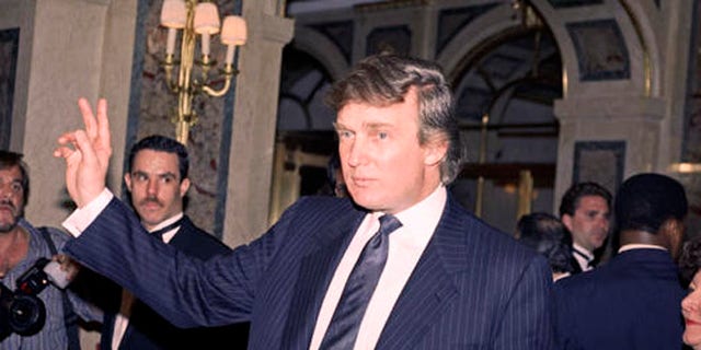 FILE - In this April 9, 1991 file photo, Donald Trump is seen in New York. Back when Trumps love life was tabloid heaven, a Trump spokesman with intimate knowledge of the businessmans personal relationships offered juicy stories about a failing marriage, a new live-in paramour and three other girlfriends he was juggling at once. (AP Photo/Luiz Ribeiro, File)