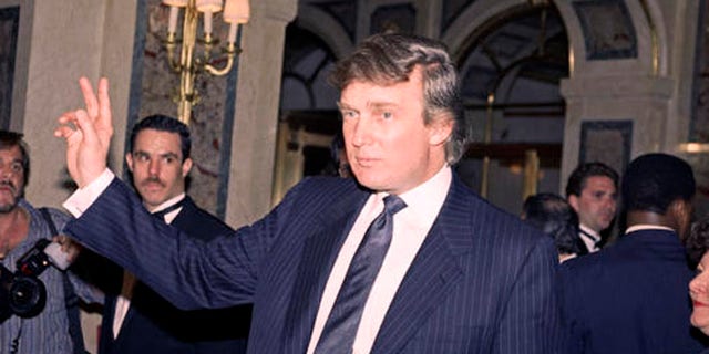 FILE - In this April 9, 1991 file photo, Donald Trump is seen in New York. Back when Trumps love life was tabloid heaven, a Trump spokesman with intimate knowledge of the businessmans personal relationships offered juicy stories about a failing marriage, a new live-in paramour and three other girlfriends he was juggling at once. (AP Photo/Luiz Ribeiro, File)