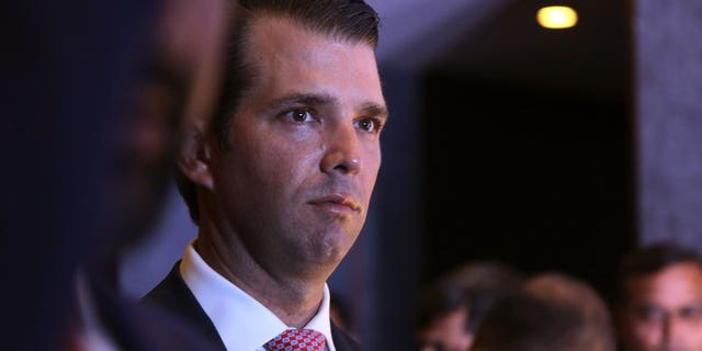Donald Trump Jr. said he did not discuss the meeting with the Russian lawyer at Trump Tower with his father, President Trump, as to not waste his time.