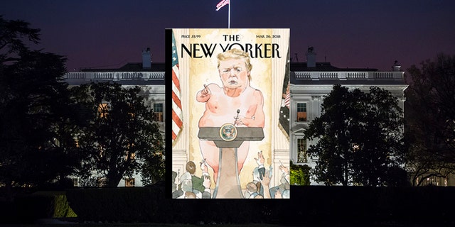 Critics claim the magazine cover body-shames President Trump