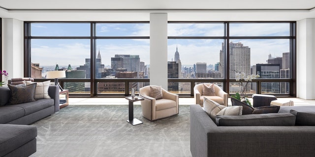 The southern-facing unit is being sold by Oklahoma billionaire Jeff Records.