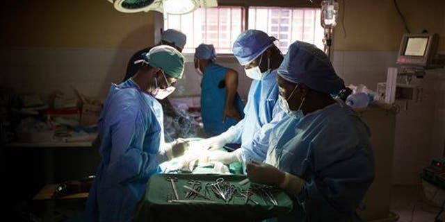 An 11-year-old British boy underwent a mastectomy for large, benign tumors. (File photo)