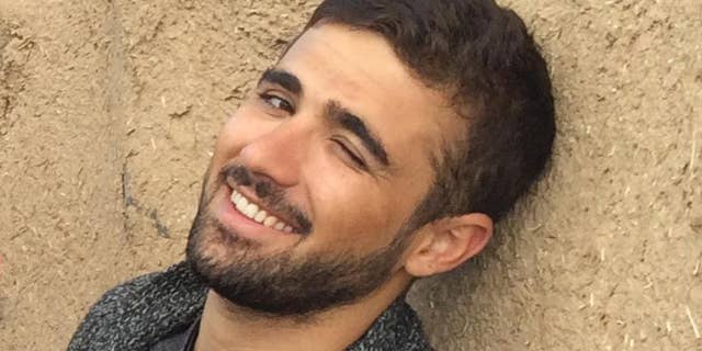 In this Saturday Nov. 1, 2014 photograph, freelance translator Mohammed Rasool is pictured during a break while working with an Associated Press team in Turkey. In August 2015, Rasool, a 24-year-old Iraqi Kurd who has worked as a fixer for The Associated Press, was helping two Vice News reporters covering clashes between the PKK’s youth group and police. He was arrested on Aug. 27 and remains in a maximum security prison and Turkish authorities have neither indicted him nor adequately explained why they are holding him. (AP Photo/Elena Becatoros)