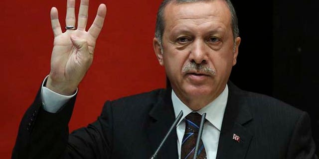 Turkish President Erdogan commands the region's most powerful army. (AP)