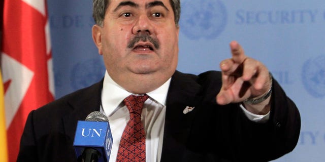 Dec. 15: Iraqi Foreign Minister Hoshyar Zebari speaks to reporters after a United Nations Security Council meeting, at U.N. headquarters.