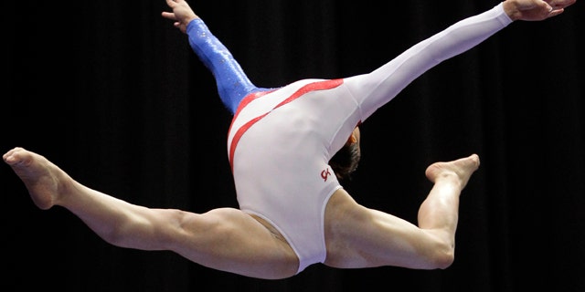 June 10, 2012: Kyla Ross competes on the balance beam at the U.S. gymnastics championships, in St. Louis.