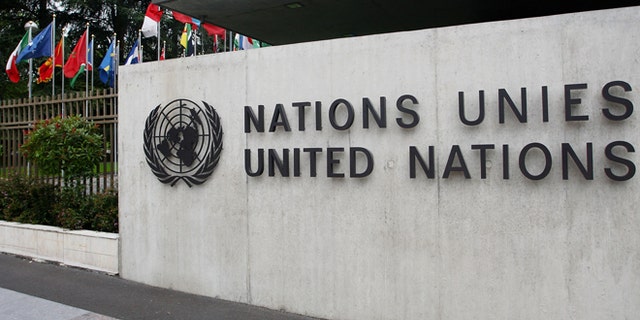 La Oficina de las Naciones Unidas el 8 de junio de 2008 en Ginebra, Suiza.