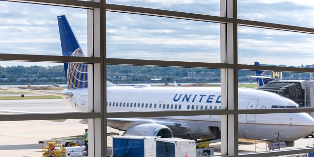 Passengers were forced to use the emergency slide after smoke was detected in the plane cabin.