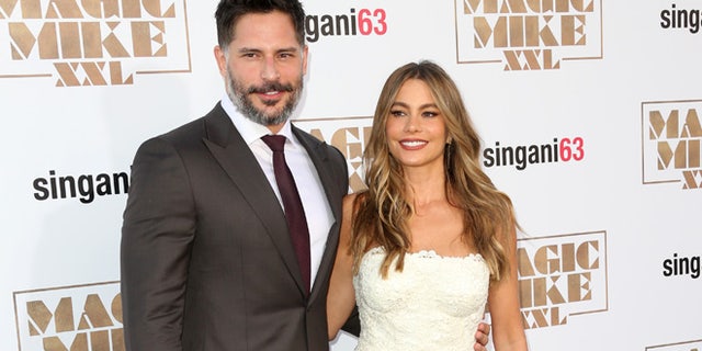 HOLLYWOOD, CA - JUNE 25: Actors Joe Manganiello (L) and Sofia Vergara attend the premiere of Warner Bros. Pictures' "Magic Mike XXL" at TCL Chinese Theatre IMAX on June 25, 2015 in Hollywood, California. (Photo by Frederick M. Brown/Getty Images)