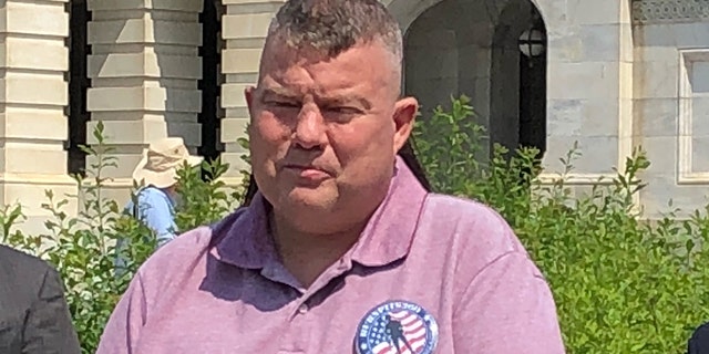 “We just want to be taken care of,” Will Thompson, a former army serviceman, said during a press conference in front of the Capitol Building. Thompson received two double lung transplants after he returned from his tours of duty in Iraq. “If you are going to send us, then take care of us when we get back,” he said.