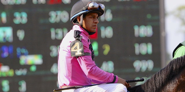 Victor Espinoza suffered a serious injury falling off a horse.