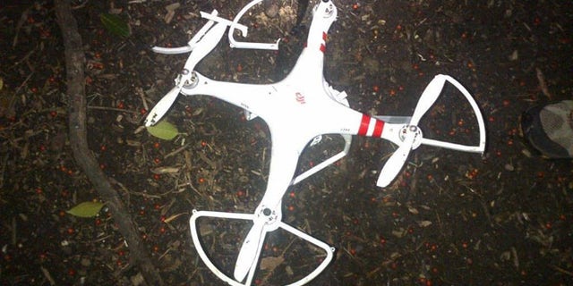 Shown here is a picture of the drone that crashed on the White House grounds in the early morning hours on Jan. 26.