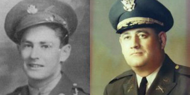 These images, obtained by the Helena Independent Record, show Joe Glass, left, and Mark Radcliffe, right, members of the First Special Service Force during World War II. The two died Sunday just hours apart from each other.
