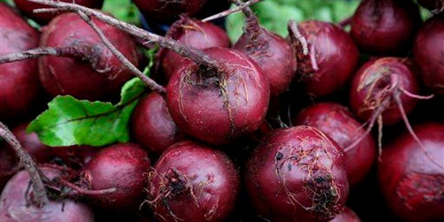 Beets are shown.