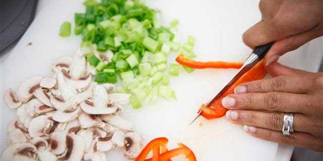 More veggies, less meat.