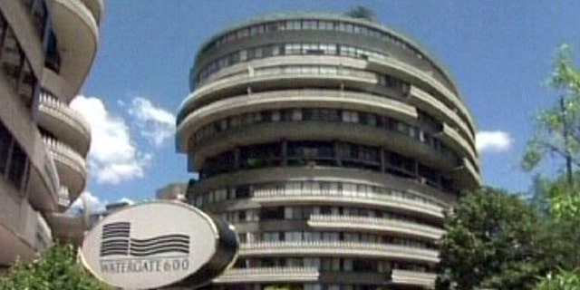 FILE: The Watergate hotel/office/apartment complex in Washington, D.C.