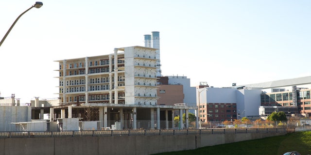Four years after breaking ground and with construction costs totaling $151 million, the Wayne County Jail sits empty in downtown Detroit. The empty structure is costing taxpayers upwards of $1.2 million in upkeep per month. (AP)