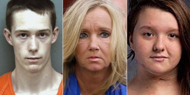 Tammy Weeks, left, the mother of Nicole Lovell, right, faced Lovell's suspected killer in court Tuesday. David Eisenhauer, left, has been charged in Lovell's death.