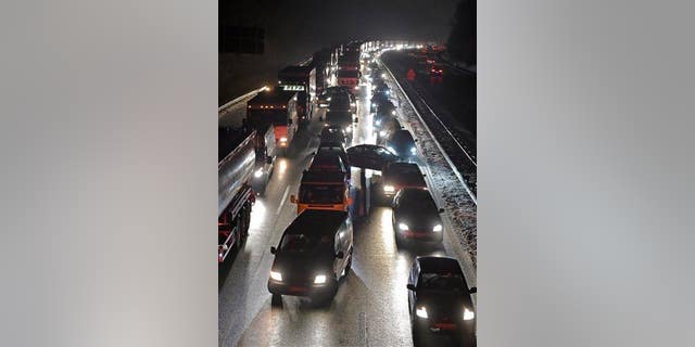 File photo of cars.