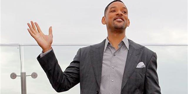 May 18: Will Smith poses for photographers at a hotel during a photocall for his film "Men in Black 3" in Moscow, Russia.