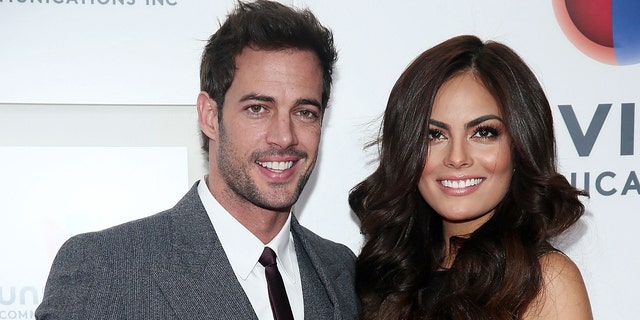 NEW YORK, NY - MAY 14:  (L-R) William Levy and Jimena "Ximena" Navarrete attend the  2013 Univision Upfront Presentation at Espace on May 14, 2013 in New York City.  (Photo by Astrid Stawiarz/Getty Images)