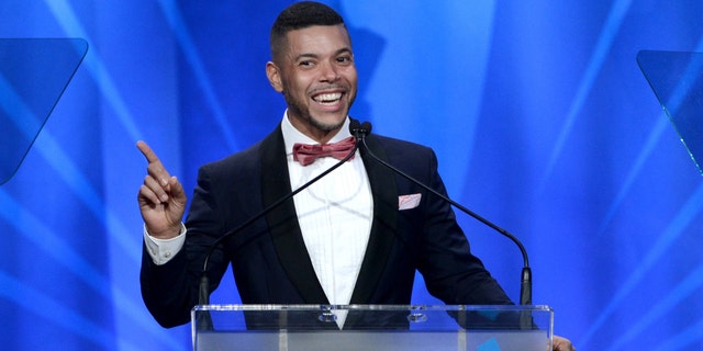 LOS ANGELES, CA - APRIL 20: Actor Wilson Cruz speaks onstage during the 24th Annual GLAAD Media Awards at JW Marriott Los Angeles at L.A. LIVE on April 20, 2013 in Los Angeles, California. (Photo by Kevin Winter/Getty Images for GLAAD)