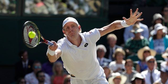 Anderson was hoping to win his first major tournament on Sunday.