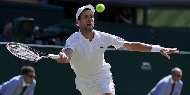 Serbia's Novak Djokovic won his fourth Wimbledon title on Sunday.
