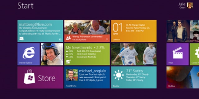 June 1, 2011: At the AllThingsD conference in California, Microsoft executive Steven Sinofsky showed off a revamped, tablet-friendly Start screen for Microsoft Windows 8 that borrows heavily from the company's designs for Windows Phone.