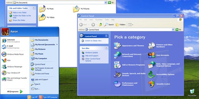 A screenshot of a computer running Windows XP.