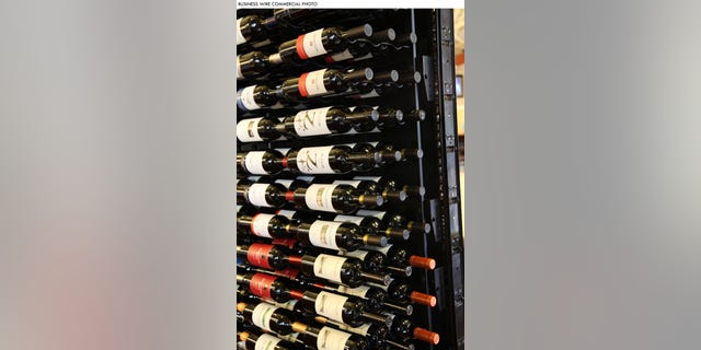 VintageView wine racks can now be used on the popular gondola shelving in grocery stores. (Photo: Business Wire)