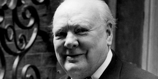 Sir Winston Churchill in 1952.
