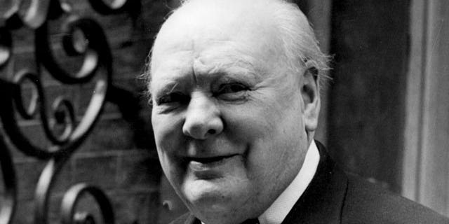 Sir Winston Churchill in 1952.