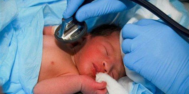 A stock image of a newborn.