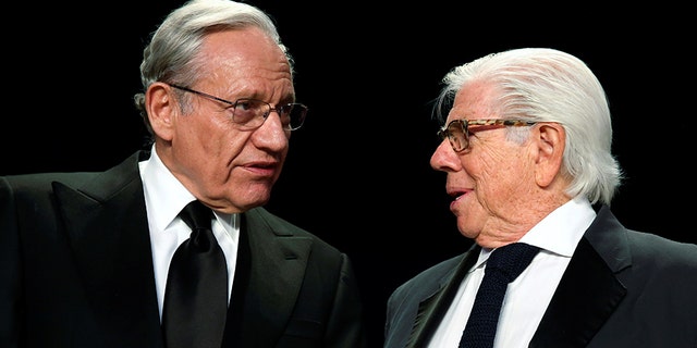 Journalism legends Bob Woodward and Carl Bernstein shared a Pulitzer Prize for reporting on Watergate.