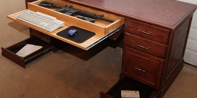 Furniture maker Dan Ingram says more people are looking for alternatives for storing firearms in the home.