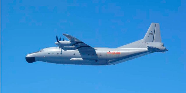 A Y-8 military plane, similar to the one seen here, vanished on its way to Yangon in Burma.
