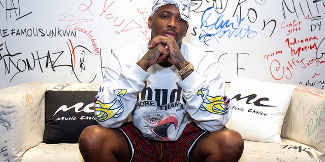 Rapper YG called American Airlines 'racist' after being kicked off of a flight on Monday. A rep for American Airlines says 'he was removed due to being intoxicated."