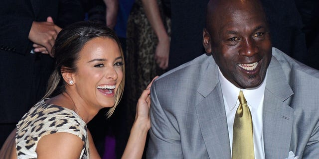 Michael Jordan and fiancee Yvette Prieto.