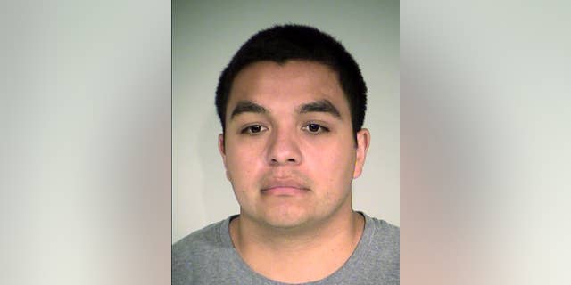 This Thursday, Nov. 17, 2016 photo provided by the Ramsey County Sheriff's Office shows Jeronimo Yanez. Yanez, a St. Anthony police officer, who is charged with second-degree manslaughter in the shooting death of Philando Castile, turned himself in Thursday, and was processed and released. He is expected to make his first court appearance Friday Nov. 18. (Ramsey County Sheriff's Office via AP)