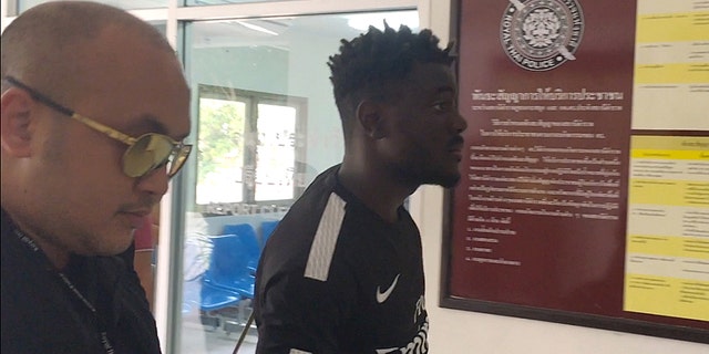 Yohan Michael Tunka Buaga was charged with raping a British woman.