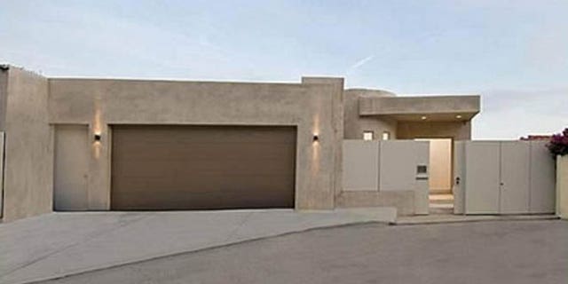 Exterior of Kanye West's California home.